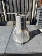 Industriële hanglamp, Huis en Inrichting, Lampen | Hanglampen, Ophalen, Gebruikt, Glas, Minder dan 50 cm