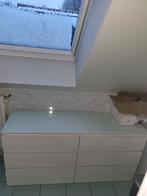 Ladekast met 6 lades (MALM) Ikea, Ophalen, 5 laden of meer, 150 tot 200 cm, Zo goed als nieuw