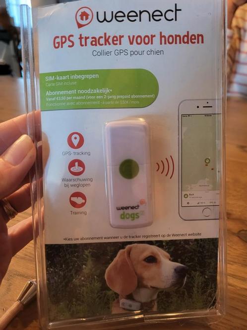 GPS tracker hond, Animaux & Accessoires, Accessoires pour chiens, Neuf, Enlèvement