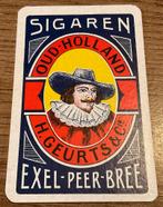 Speelkaart sigaren Exel-Peer-Bree, Verzamelen, Speelkaarten, Jokers en Kwartetten, Ophalen of Verzenden, Zo goed als nieuw, Speelkaart(en)