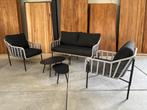Colton loungeset lichtgrijs rope, Ophalen, 4 zitplaatsen, Bank, Loungeset