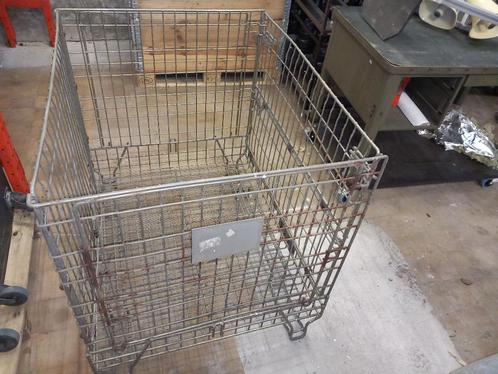 pannière / bac en grillage gerbable - conteneur grillagé, Doe-het-zelf en Bouw, Overige Doe-Het-Zelf en Bouw, Gebruikt, Ophalen