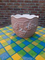 Porseleinen bloempot, Tuin en Terras, Ophalen, Zo goed als nieuw