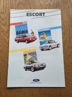 Brochure Ford Escort, Boeken, Verzenden, Ford