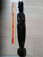 Mooi Afrikaans beeldje in ebbenhout, Antiek en Kunst, Ophalen of Verzenden