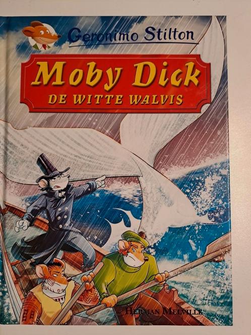 Geronimo Stilton - Moby Dick, Boeken, Kinderboeken | Jeugd | onder 10 jaar, Zo goed als nieuw, Ophalen of Verzenden