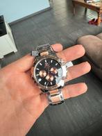 Hodler Zenith - black & rosegold, Autres marques, Enlèvement ou Envoi, Acier, Acier