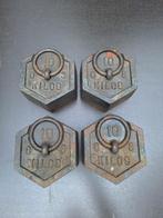 Oude gietijzeren gewichten, Antiek en Kunst, Antiek | Gereedschap en Instrumenten, Ophalen