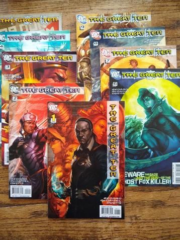 The Great Ten #1-9 - complete miniseries by Scott McDaniel beschikbaar voor biedingen