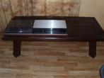 zeer stevige vol houten salontafel, Ophalen, Rustiek, modern, 100 tot 150 cm, 50 tot 100 cm