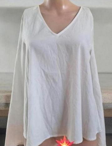 ✨️SUPERTRASH Witte Prachtige Blouse  - Maat 34/36 Topstaat✨  beschikbaar voor biedingen