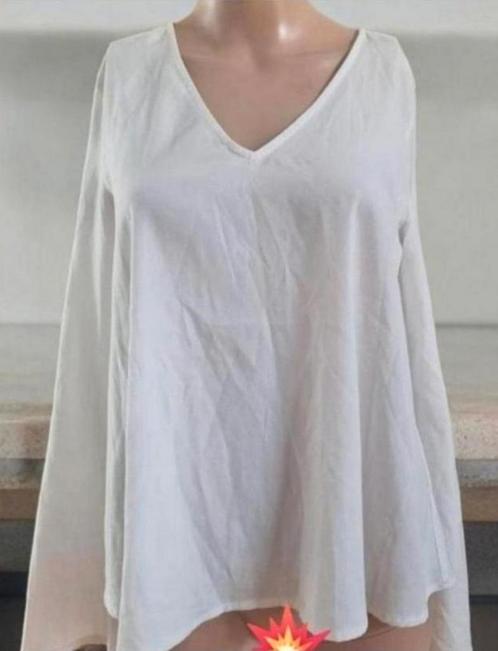 ✨️SUPERTRASH Witte Prachtige Blouse  - Maat 34/36 Topstaat✨, Kleding | Dames, Blouses en Tunieken, Zo goed als nieuw, Maat 36 (S)