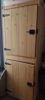 Kast wasmachine en droogkast, Ophalen, Zo goed als nieuw, Kast
