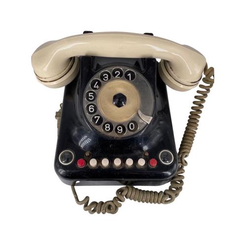 Oude bakelieten telefoon, Telecommunicatie, Vaste telefoons | Niet Draadloos, Gebruikt, Bakeliet, Ophalen of Verzenden