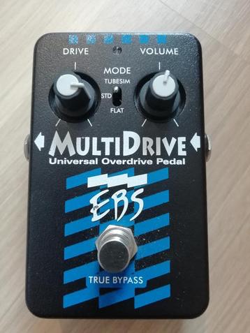 Overdrive Guitare Basse EBS Multidrive