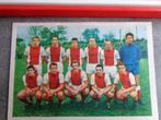 MONTY GUM VOETBAL  KAART  PRENT  AJAX   SIXTIES  JAR, Ophalen of Verzenden