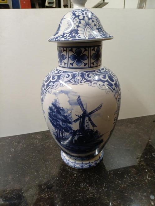 Vase T. DELFTS BLEAU, Antiquités & Art, Antiquités | Vases, Enlèvement ou Envoi