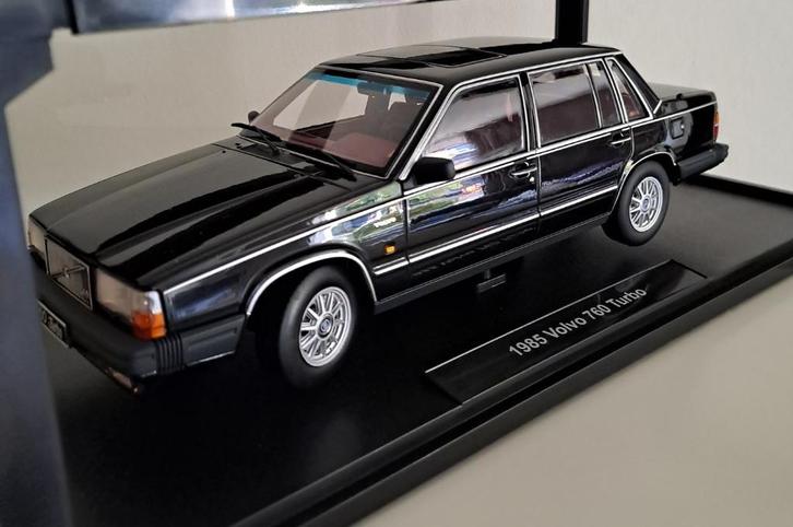 Volvo 760 -- 1985 -- BLACK edition --, Hobby en Vrije tijd, Modelauto's | 1:18, Nieuw, Auto, Overige merken, Ophalen of Verzenden