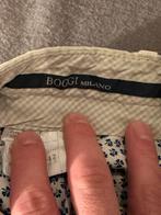Exclusieve kostuumbroek Boggi in perfecte staat, Maat 48/50 (M), Beige, BOGGi, Ophalen of Verzenden