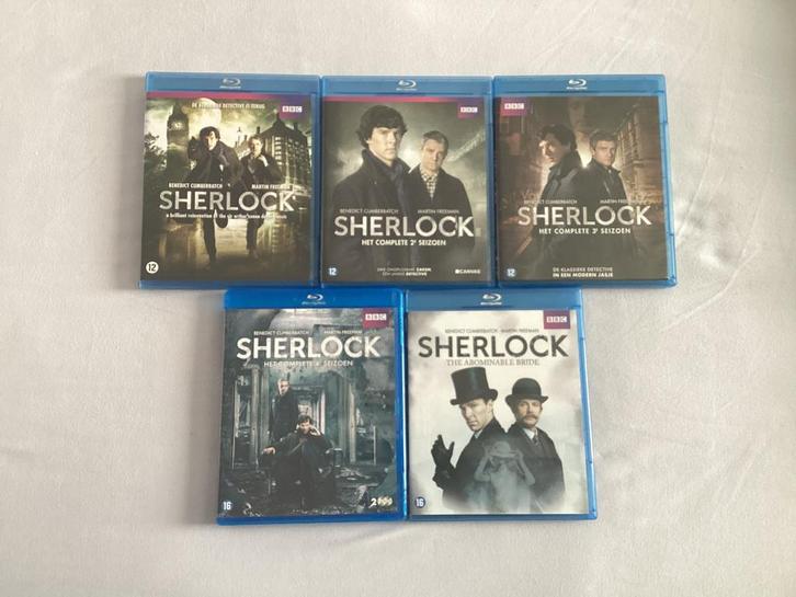 Sherlock (BluRay), Cd's en Dvd's, Blu-ray, Zo goed als nieuw, Verzenden