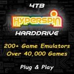 HYPERSPIN 4To Full Game compatible borne Arcade et PC