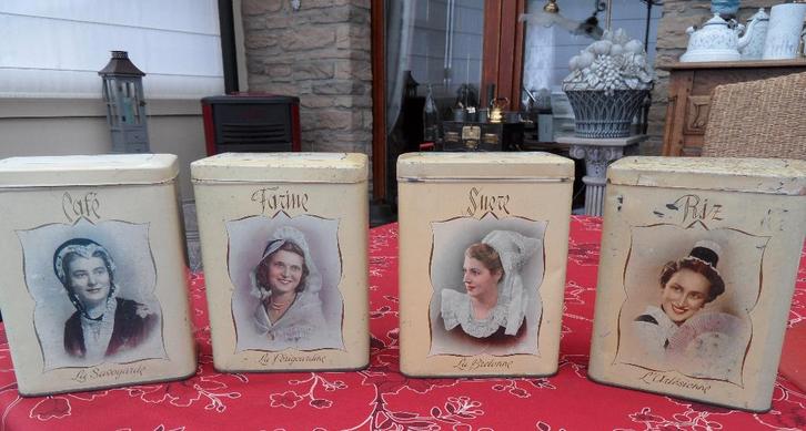 Kruidendozen uit de jaren 30, Antiek en Kunst, Antiek | Email, Ophalen