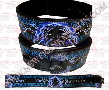 Powerlifting Riem Lever Buckle Belt ZeusAnime Karakter Print beschikbaar voor biedingen