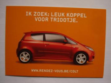 Mitsubishi Colt boomerang kaart beschikbaar voor biedingen