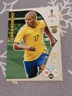 Voetbalkaart : Panini / Fernandinho / Brazilië / WK 2018, Verzamelen, Verzenden, Zo goed als nieuw, Spelerskaart