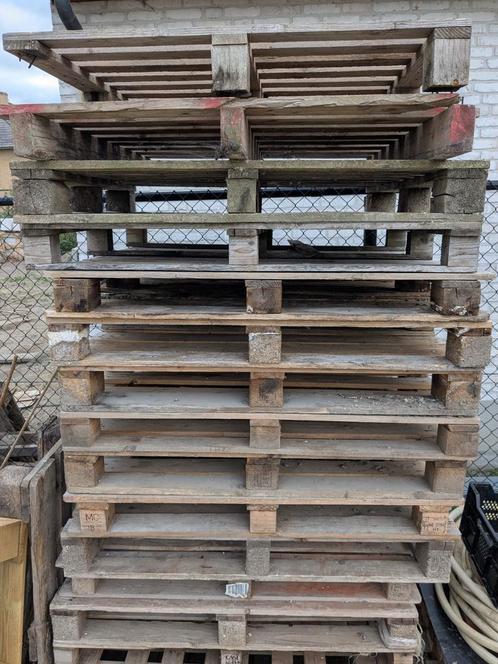 Houten palletten in verschillende maten, Doe-het-zelf en Bouw, Hout en Planken, Gebruikt, Ophalen