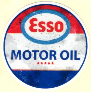 Esso Motor Oil sticker #14