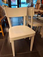 10 witte stoelen, Huis en Inrichting, Stoelen, Ophalen, Wit