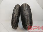 Gebruikte banden Bridgestone S22 120/70/ZR17 / 190/50/ZR17, Motoren, Ophalen of Verzenden, Gebruikt
