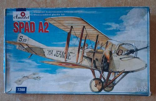 Spad A2, model, 1/72, Hobby en Vrije tijd, Modelbouw | Vliegtuigen en Helikopters, Nieuw, Vliegtuig, 1:72 tot 1:144, Overige merken