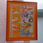 Tekening naam Kevin, Ophalen