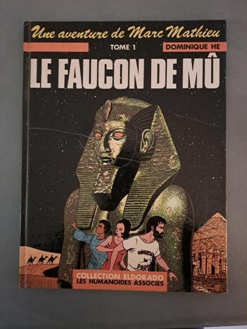 Marc Mathieu 1, Le Faucon de Mû, HC 1ère édition, bon état, Livres, Une BD, Envoi, Comme neuf