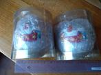 2 kerstballen diam 10cm kerstboom kersthuisje kerk +NIEUW+, Diversen, Ophalen of Verzenden, Nieuw
