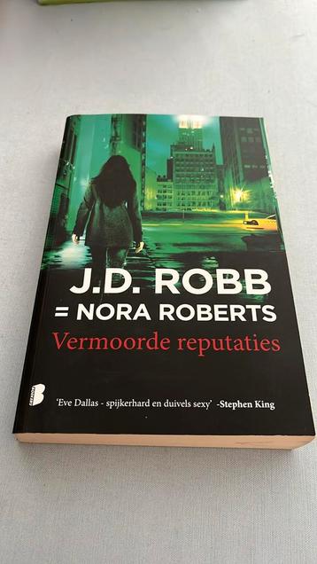 J.D. Robb : Vermoorde reputaties, Enlèvement ou Envoi, Utilisé, Nora Roberts