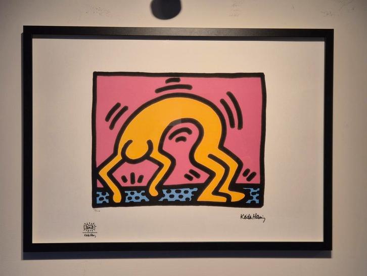 Keith Haring Litho, Antiek en Kunst, Kunst | Litho's en Zeefdrukken, Ophalen