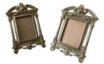 paar bronzen fotokaders., Antiek en Kunst, Ophalen
