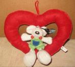 Grote knuffel met rood hart, Ophalen of Verzenden, Gebruikt