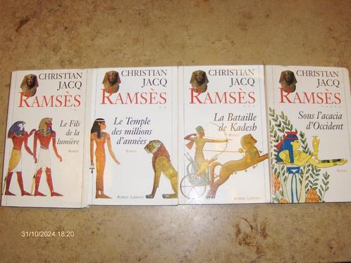 Livres Christian Jacq "Série Ramsès" (lot), Livres, Romans historiques, Utilisé, Enlèvement