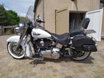 Harley davitson FLSTN SOFTAIL DELUXE 1700cc witte parels, Motoren, Motoren | Harley-Davidson, 2 cilinders, Particulier, Meer dan 35 kW