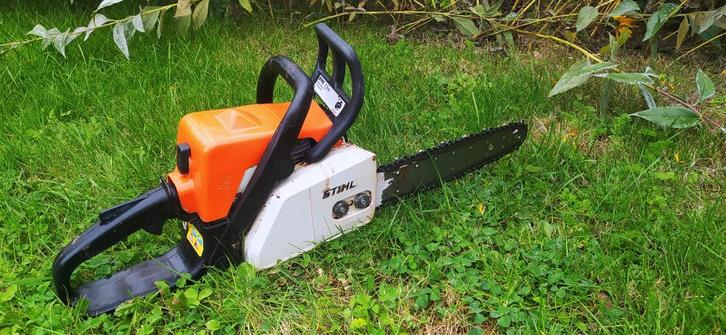 Stihl Kettingzaag, Stihl 017, Kettingzaag Stihl 017, Tuin en Terras, Overige Tuin en Terras, Gebruikt, Ophalen