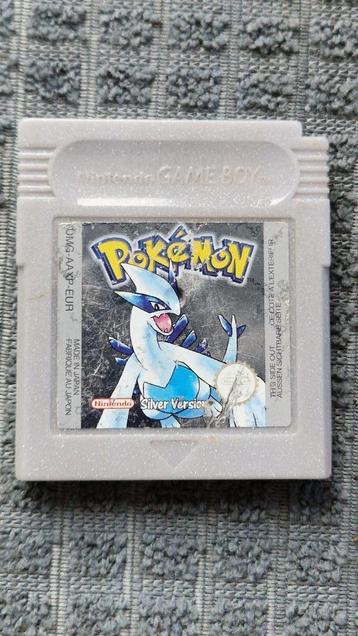 Pokemon Silver met nieuwe batterij beschikbaar voor biedingen