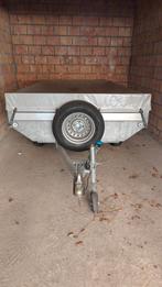 Remorque plateau double essieux., Autos : Divers, Remorques, Enlèvement, Utilisé