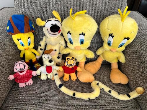 4 verschillende tekenfilmknuffels garfield, tweety ,…🌸🌷, Kinderen en Baby's, Speelgoed | Knuffels en Pluche, Nieuw, Overige typen