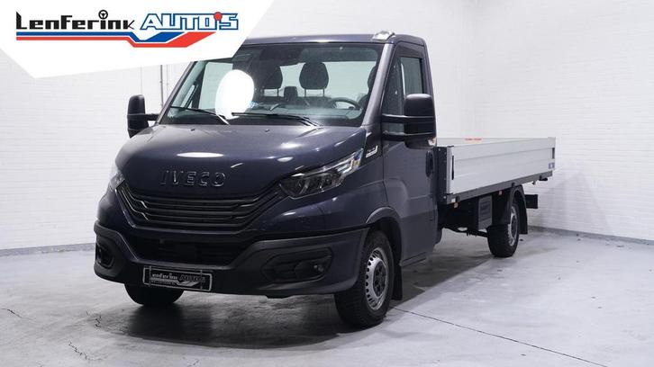 Iveco Daily 35S18 180 pk Aut. Pick Up / Open Laadbak Airpro, Auto's, Bestelwagens en Lichte vracht, Bedrijf, ABS, Adaptive Cruise Control