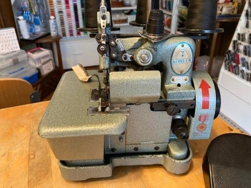 Köhler 81K6 robuuste lockmachine (3-draads), Hobby en Vrije tijd, Naaimachines en Toebehoren, Lockmachine, Industrieel, Ophalen