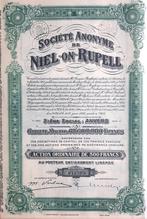 Société Anonyme de Niel-on-Rupel - 1927 - Anvers, Enlèvement ou Envoi, 1920 à 1950, Action